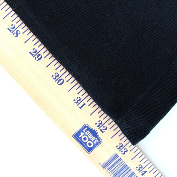 Lip Service Black Lace-Up Corset Pants SZ L Gothic Punk Low Rise Cotton Y2K Alt - Picture 8 of 15